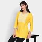 Ladies' Kurti , मस्टर्ड, small image number null