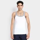 Men's 100% Cotton Gym T-Shirt, White, small image number null