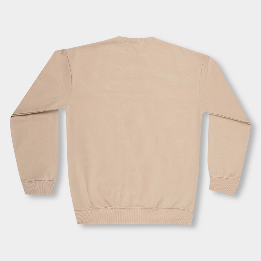 Boys' Sweatshirt, Beige, large image number null