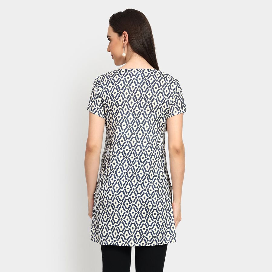 Ladies' Kurta, Dark Blue, large image number null