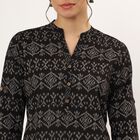 Ladies' 100% Cotton Kurta , Black, small image number null