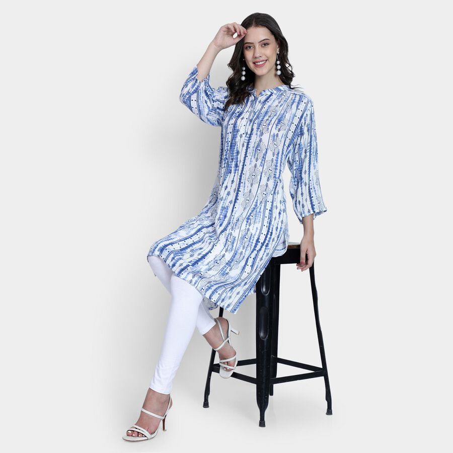Ladies' Kurta , ऑफ व्हाइट, large image number null