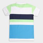 Boys' 100% Cotton Half Sleeves T-Shirt, White, small image number null
