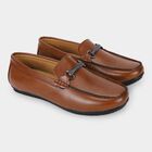 Men's Tan Slip-On Loafer Formal Shoes, Tan, small