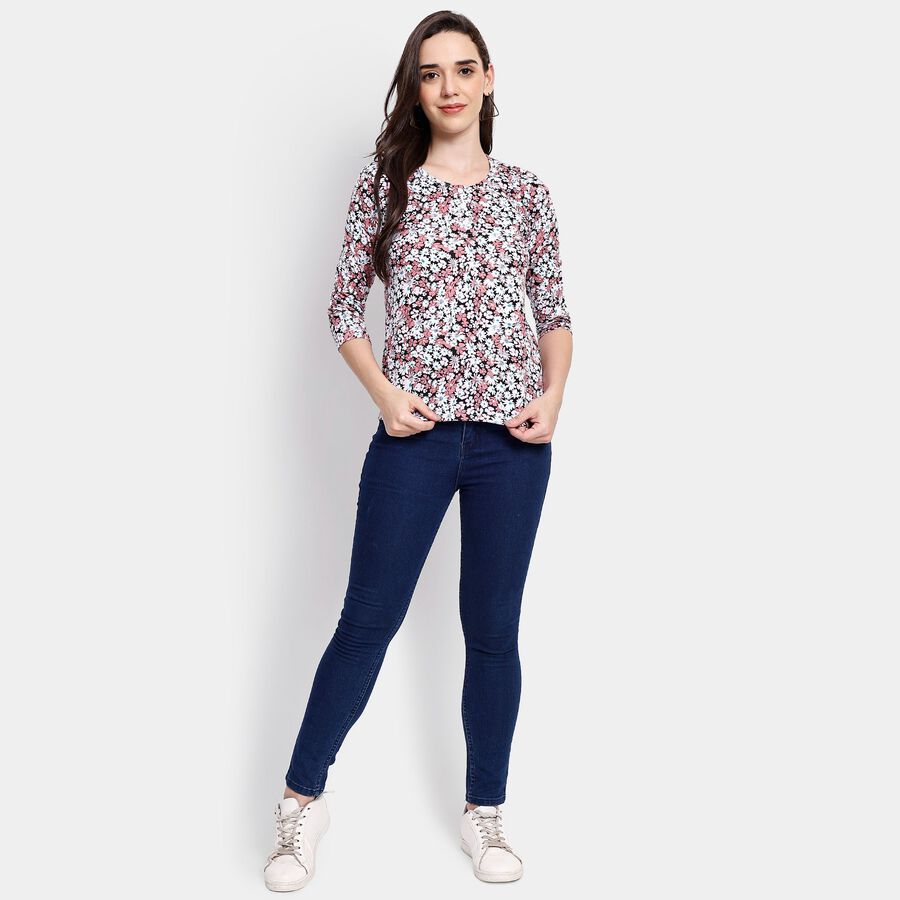 Ladies' Top, Black, large image number null