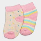 Infants' Socks (Pack of 2), Off White, small image number null