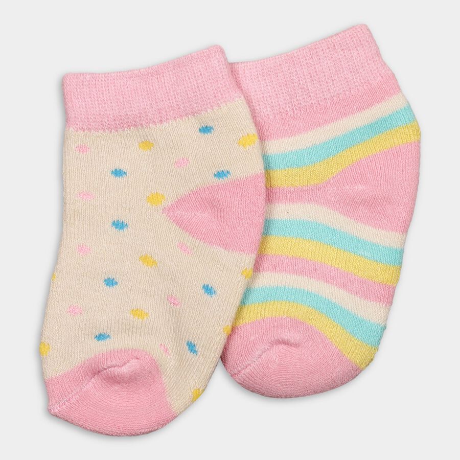 Infants' Socks (Pack of 2), Off White, large image number null