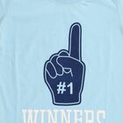 Boys Light Blue Crew Neck Casual T-Shirt, हल्का नीला, small image number null