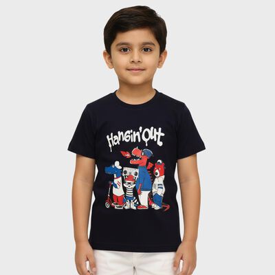 Boys' Half Sleeves T-Shirt