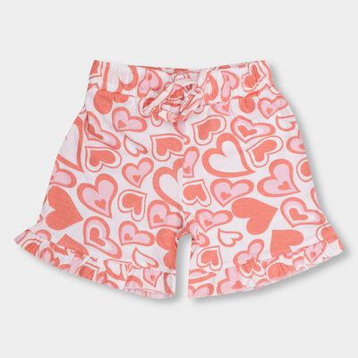 Girls' 100% Cotton Shorts 