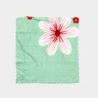 Women's Coral Pink and Mint Green Floral Pack of 3 Handkerchief, Assorted, small image number null