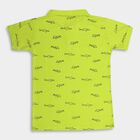 Boys' 100% Cotton Half Sleeves T-Shirt , हल्का हरा, small image number null
