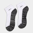 Men's Socks (Pack of 3), काला, small