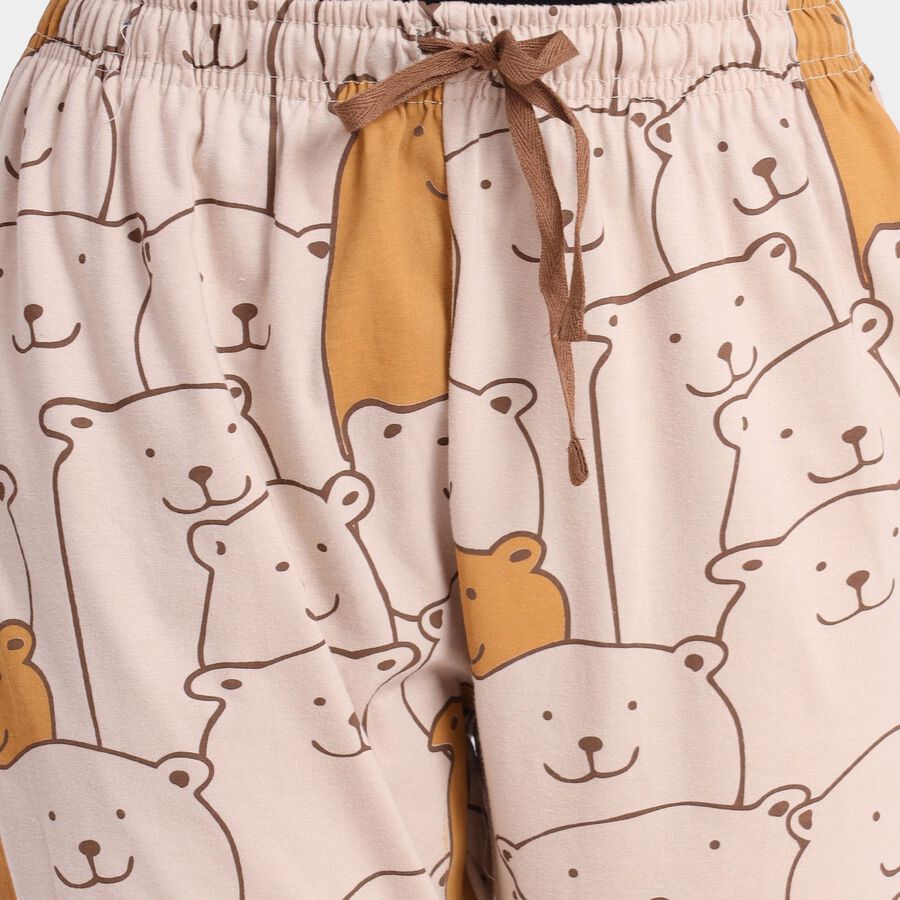 Ladies' Pyjama, गहरा पीला, large image number null