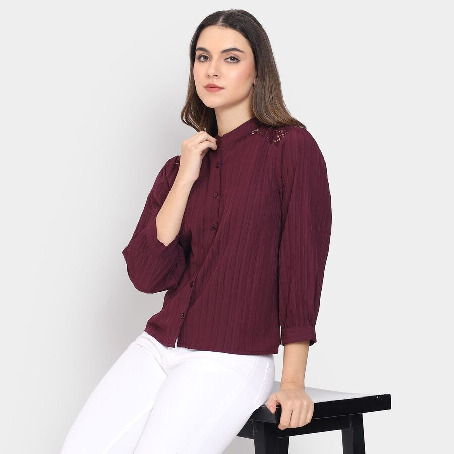 Ladies' Shirt , Wine, large image number null