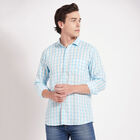 Checks Casual Shirt, Light Blue, small image number null