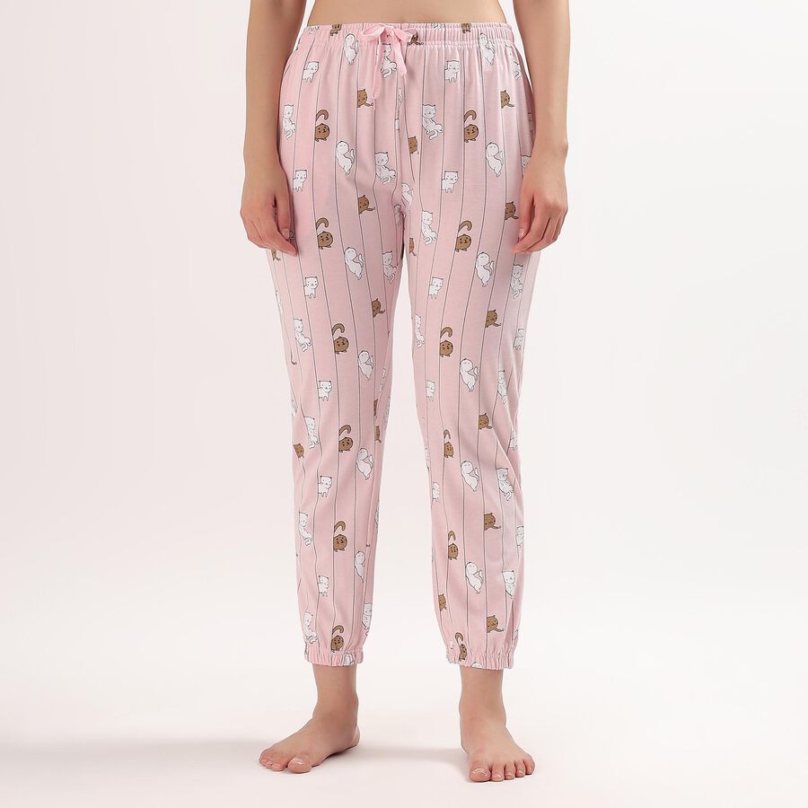 Ladies' Pyjama, हल्का गुलाबी, large image number null