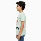 Boys' Half Sleeves T-Shirt, Light Green, small image number null