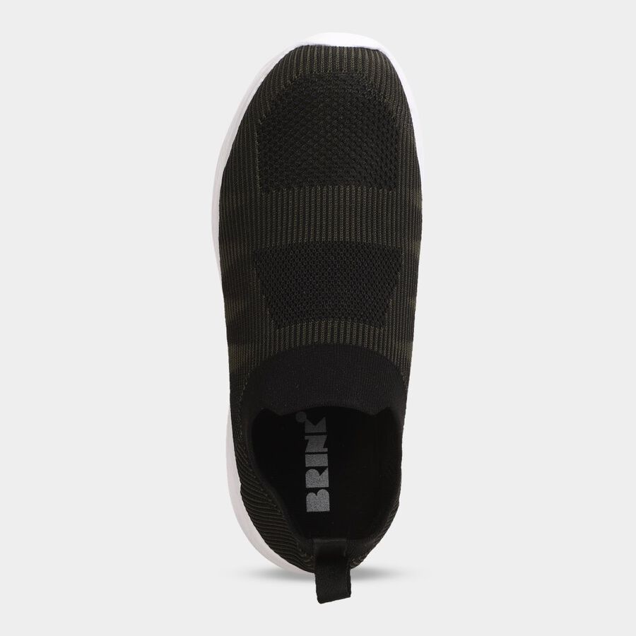 Mens Athleisure Sports Shoes, Olive, large image number null