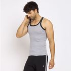 Men's Gym T-Shirt, मिश्रित हल्का ग्रे, small image number null