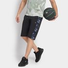 Men's Black Regular Fit Printed Jamaican, Black, small