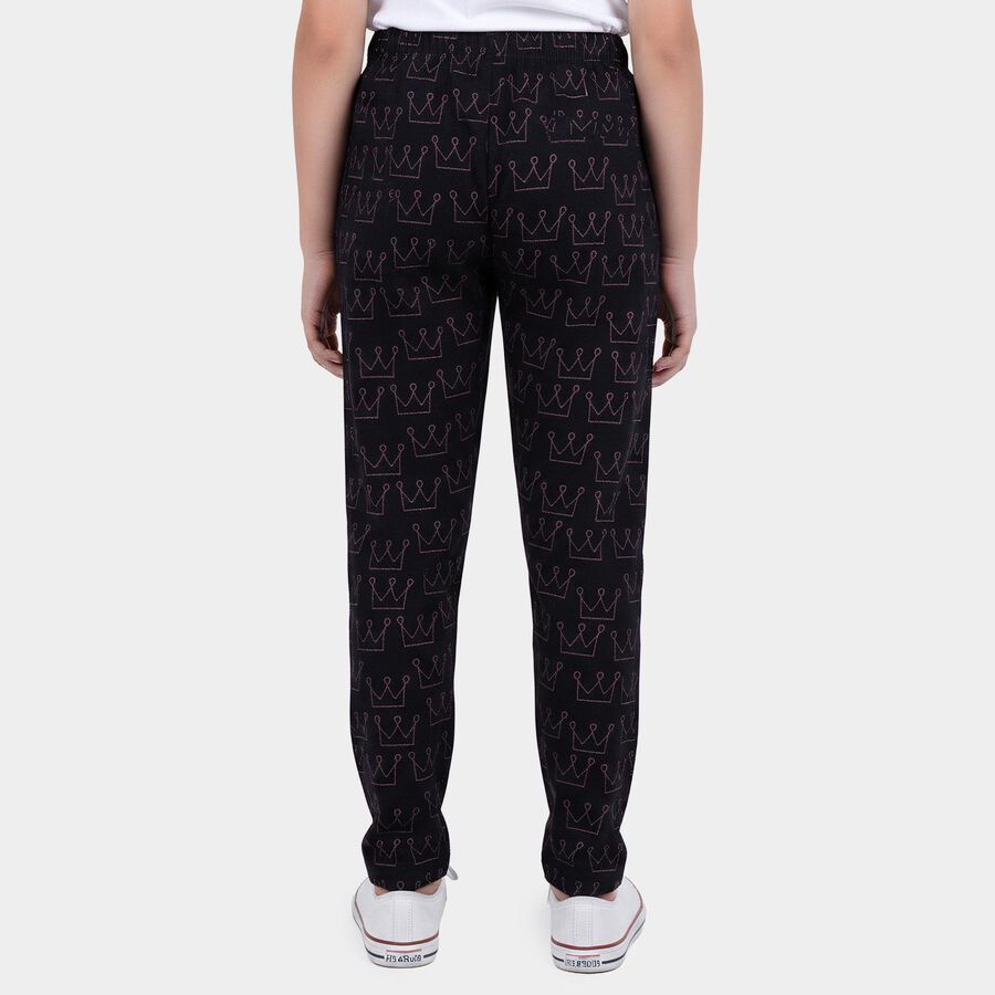 Girls' Pyjama, Black, large