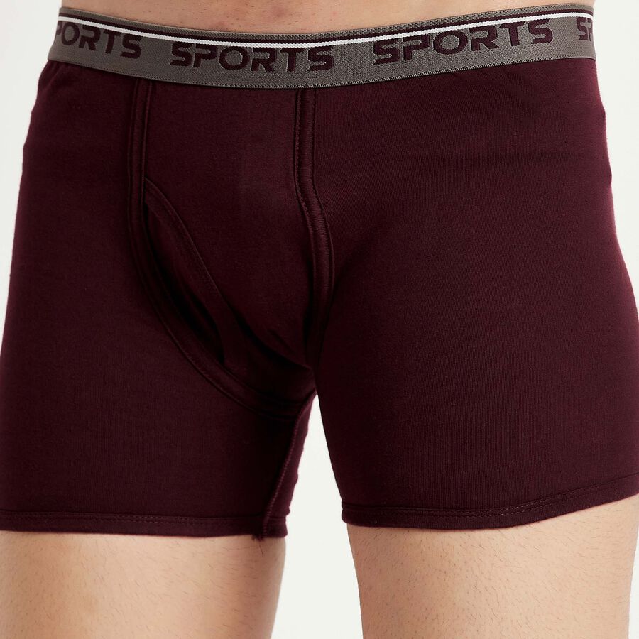 Cotton Solid Trunk, Wine, large image number null