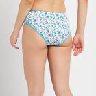 Printed Panty, Mid Blue, small image number null