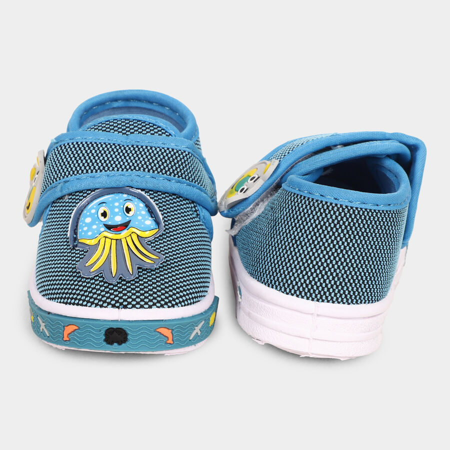 Infant Boy's Shoes, टील ब्लू, large image number null