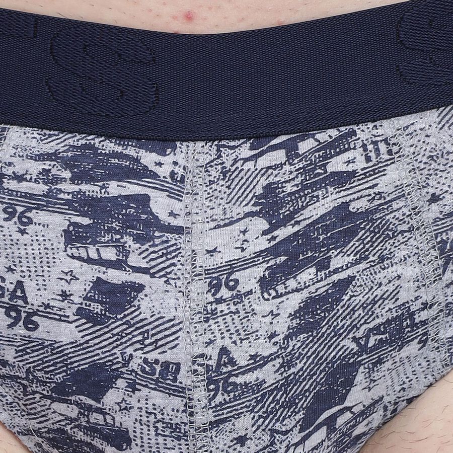 Men's Briefs, Light Grey, large
