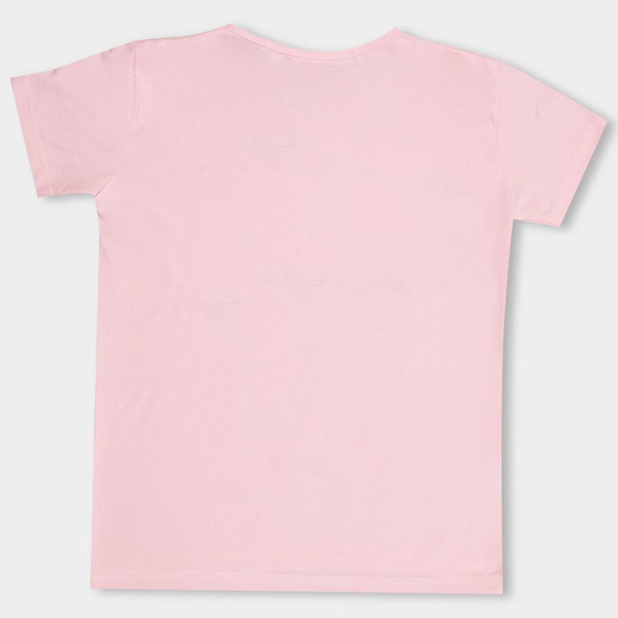 Girls' T-Shirt , Light Pink, large image number null