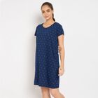Ladies' Nighty, नेवी ब्लू, small image number null