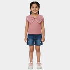Girls' T-Shirt, गुलाबी, small