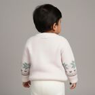 Infants Light Pink Round Neck Casual Pullover, हल्का गुलाबी, small image number null