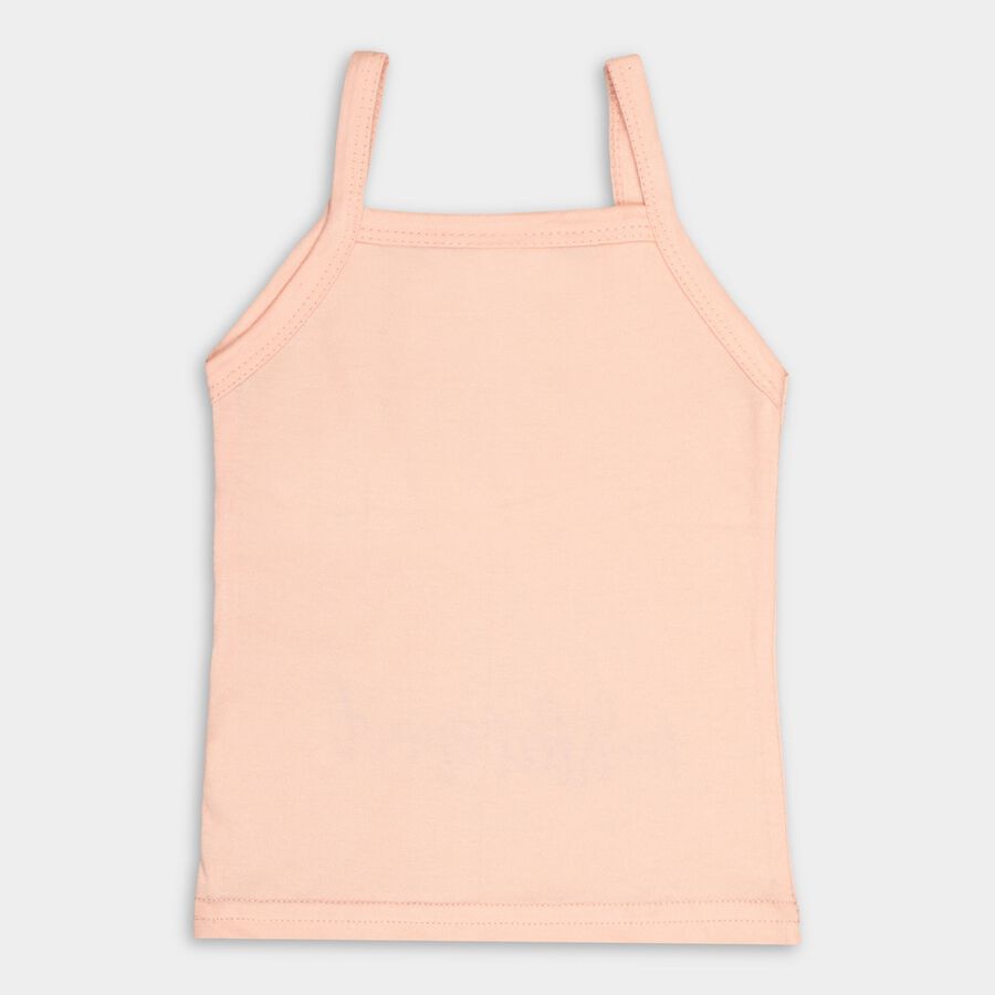 Infants' 100% Cotton Vest , Peach, large image number null