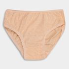 Girls' 100% Cotton Panty , पीच, small image number null