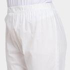 Ladies' 100% Cotton Palazzos , Off White, small image number null