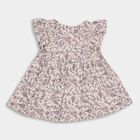 Infant Girls' 100% Cotton Frock , गहरा पीला, small image number null
