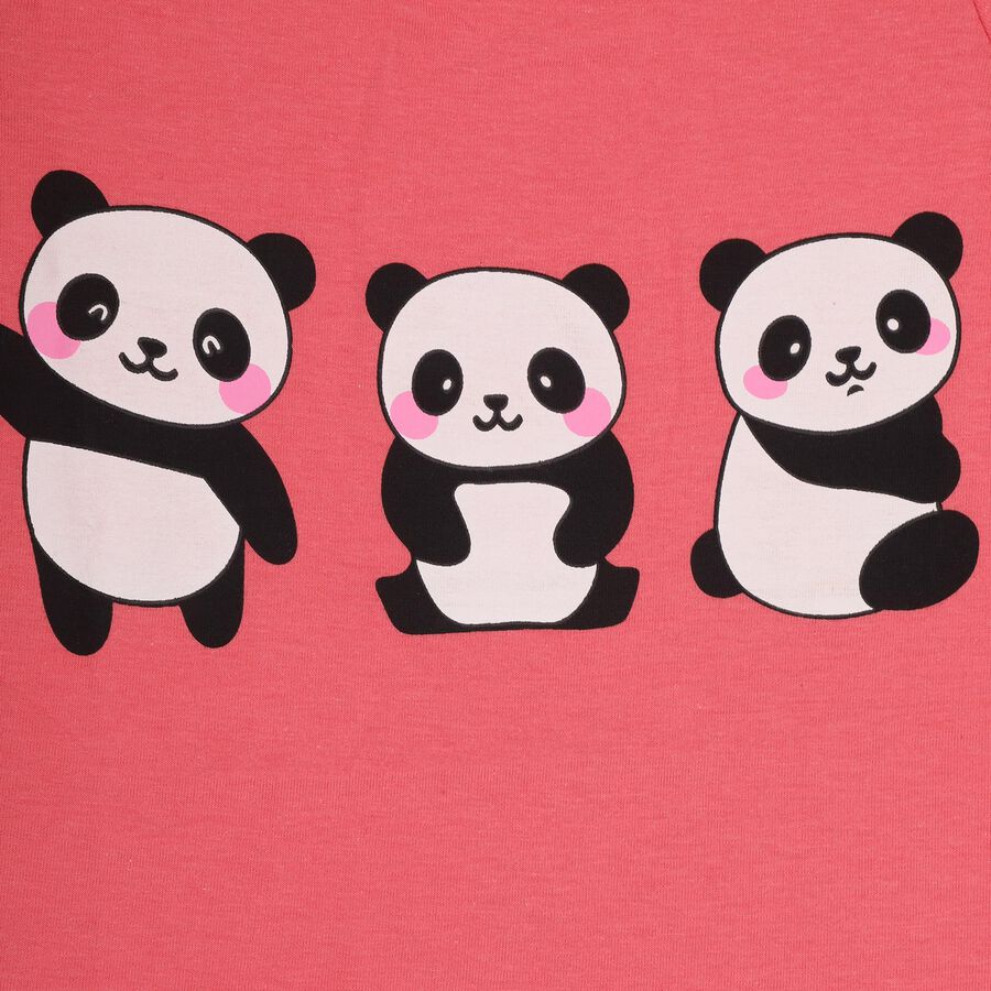 Girls' T-Shirt , Pink, large image number null