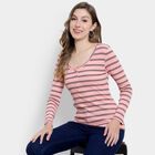 Stripes Top, Pink, small image number null
