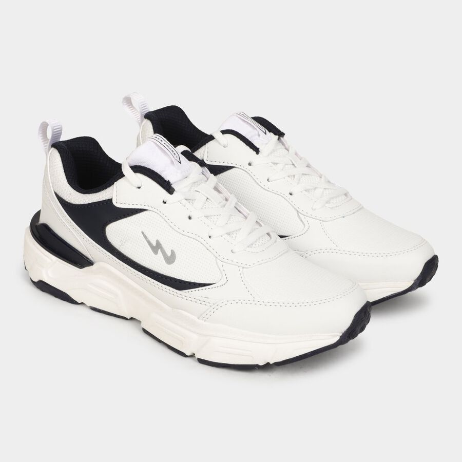 Mens Athleisure Sports Shoes, सफ़ेद, large image number null