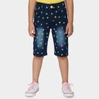 Girls' Capri, Dark Blue, small