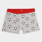 Boy's Briefs, Melange Light Grey, small
