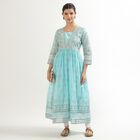 Ladies' Kurta , एक्वा, small image number null