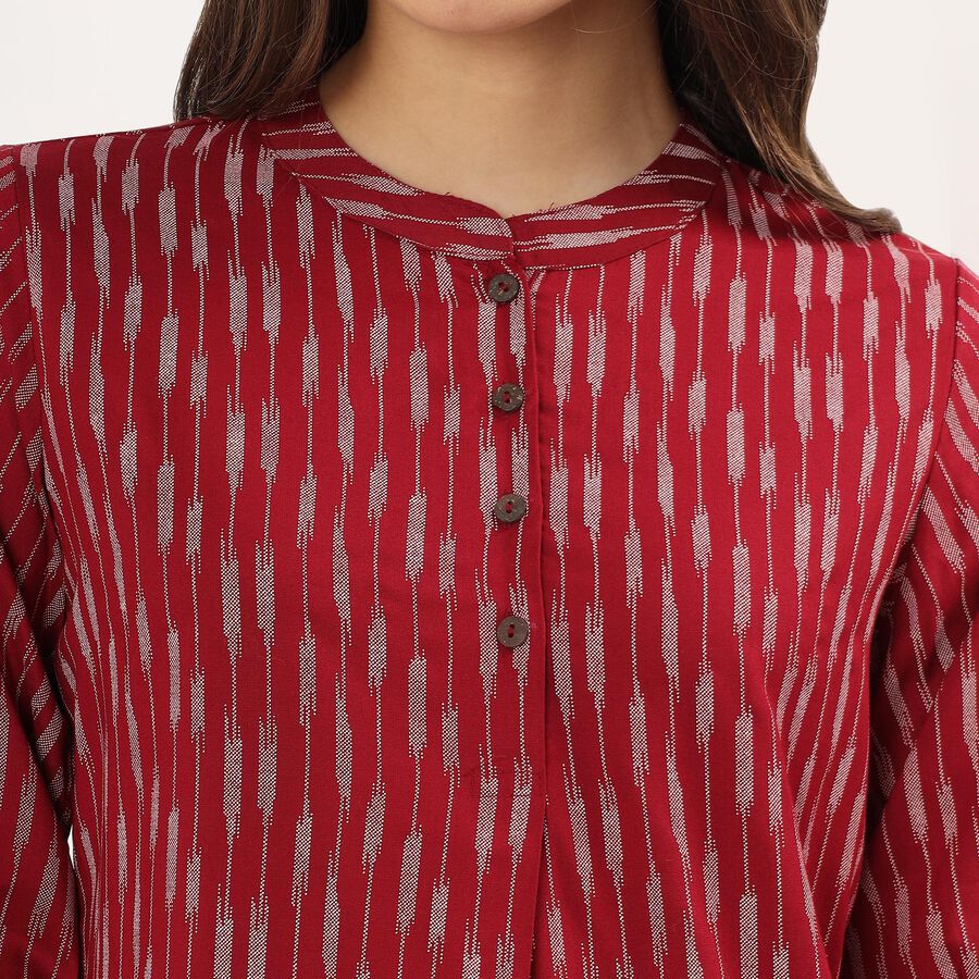 Ladies' Kurti , Maroon, large image number null