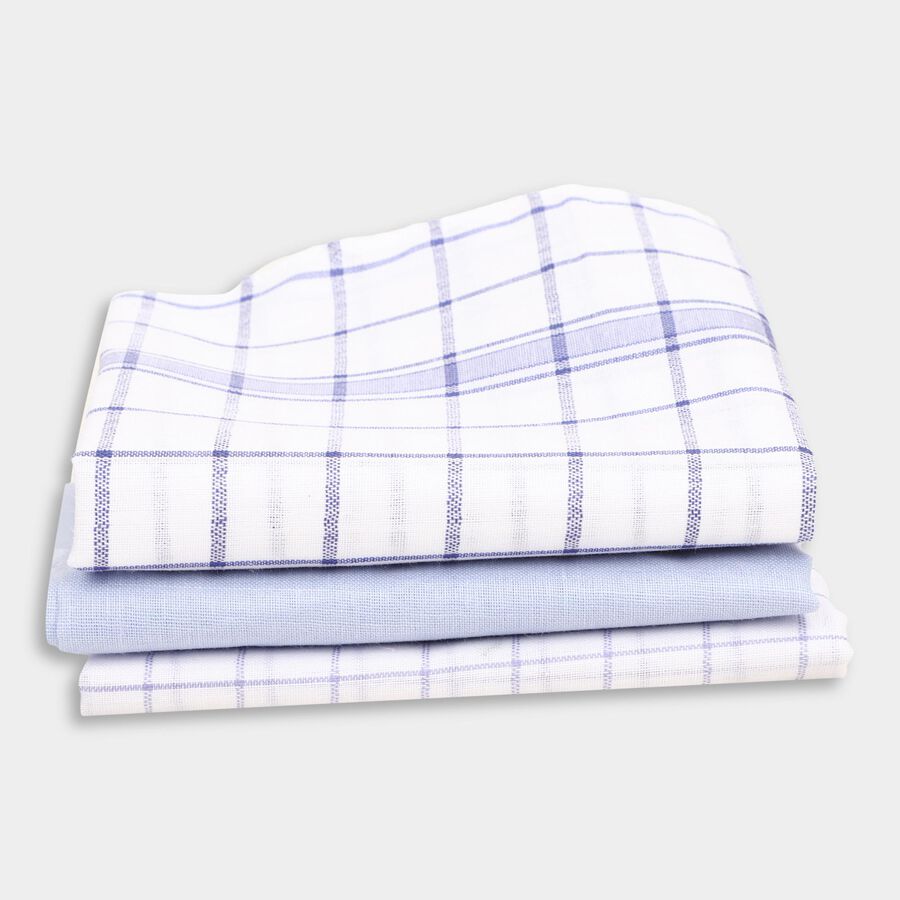 Men's Hanky , Light Blue, large