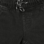 Boys Olive Straight Fit Washed Jeans, ओलिव, small