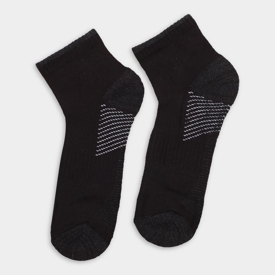 Men's Socks (Pack of 3), नेवी ब्लू, large