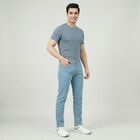 Men's Blue Slim Fit Classic Jeans, Ice Blue, small