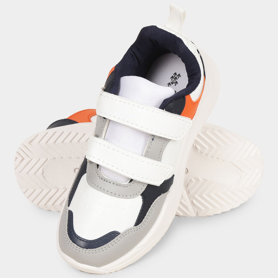 Kids' Sport Shoes, सफ़ेद, large image number null